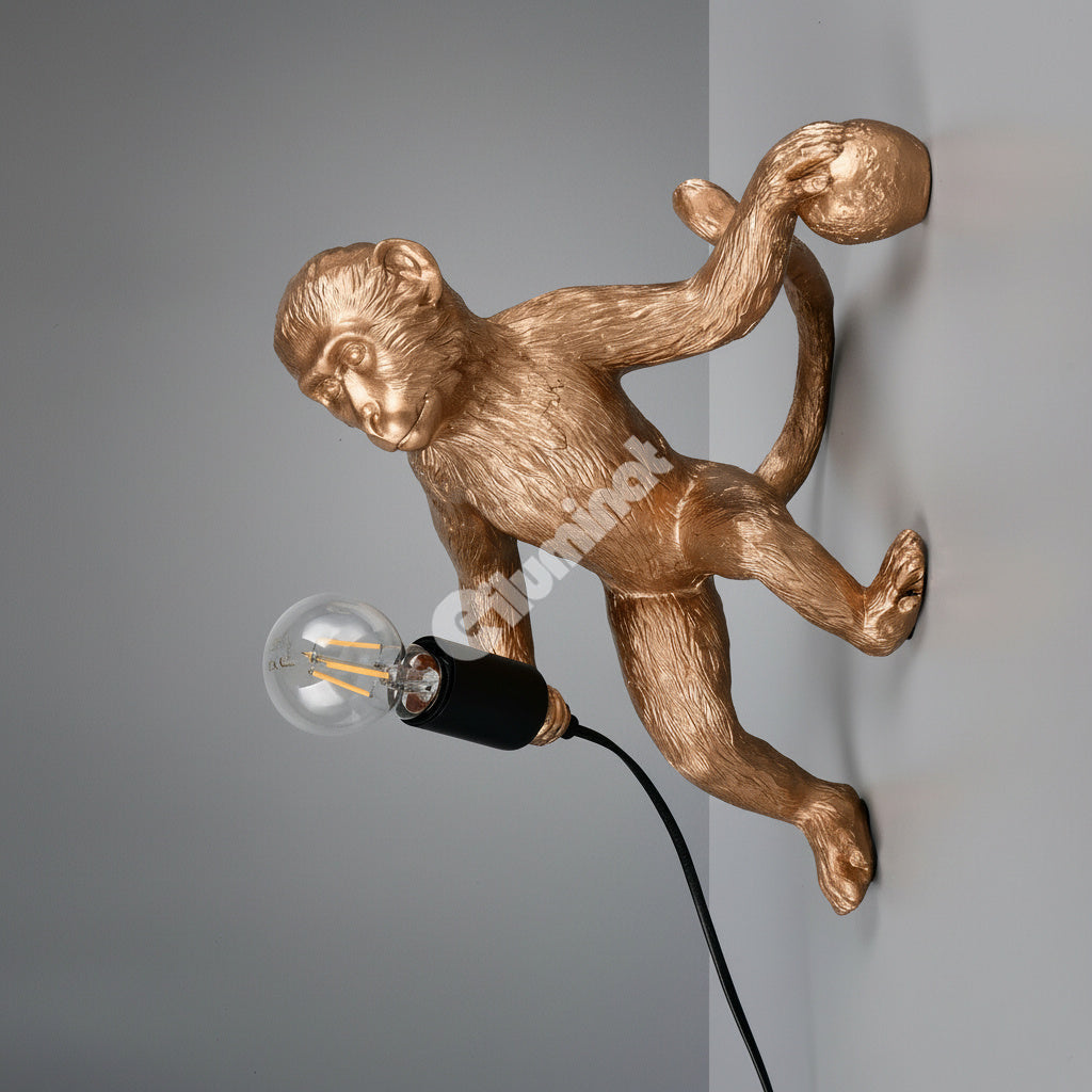 Aplica Monkey LOUY Gold