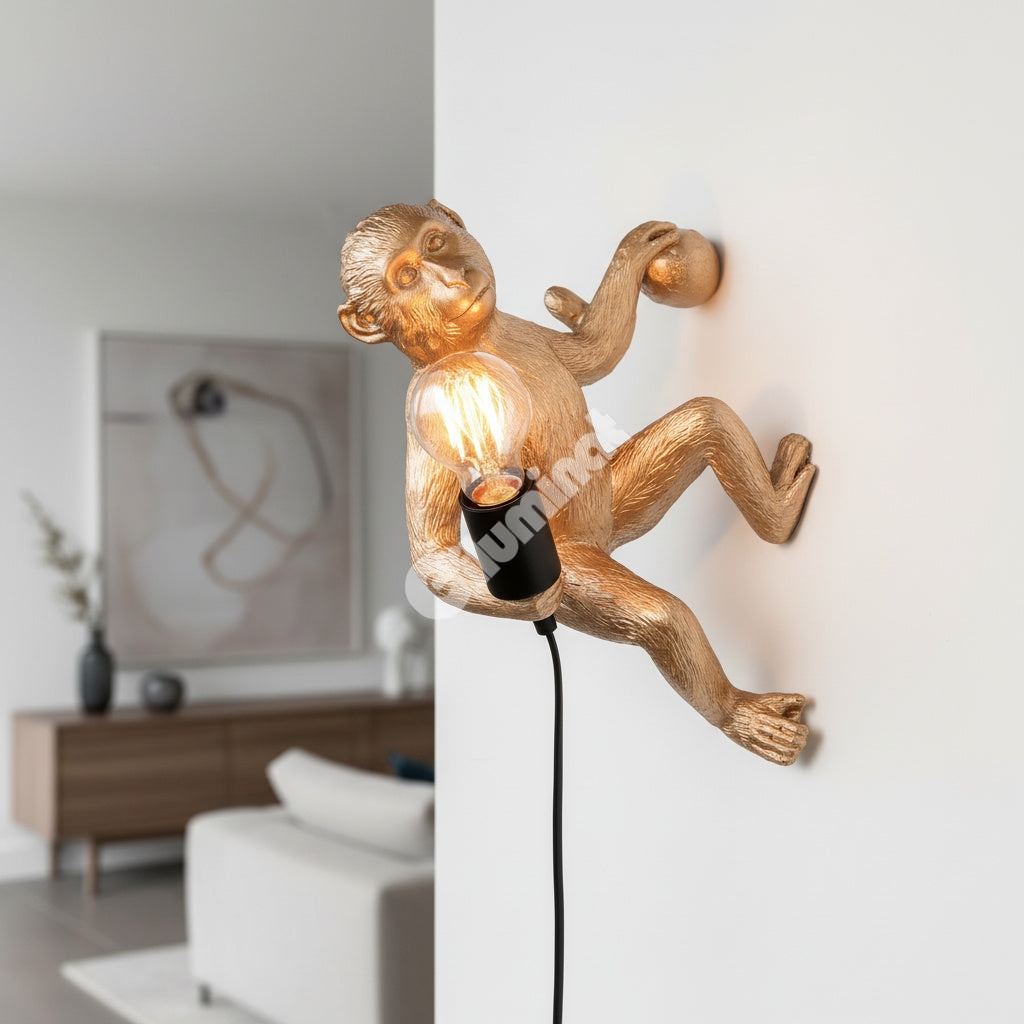 Aplica Monkey LOUY Gold