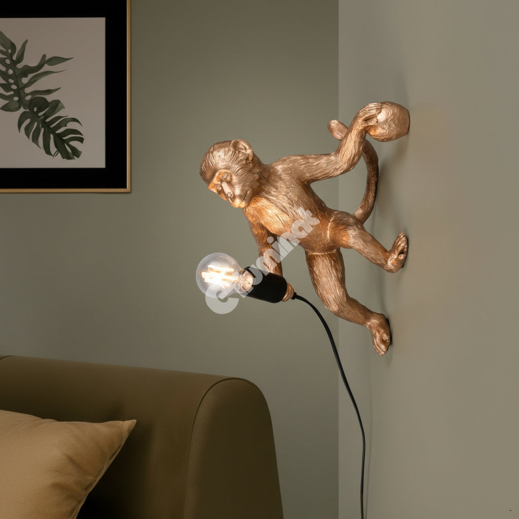 Aplica Monkey LOUY Gold