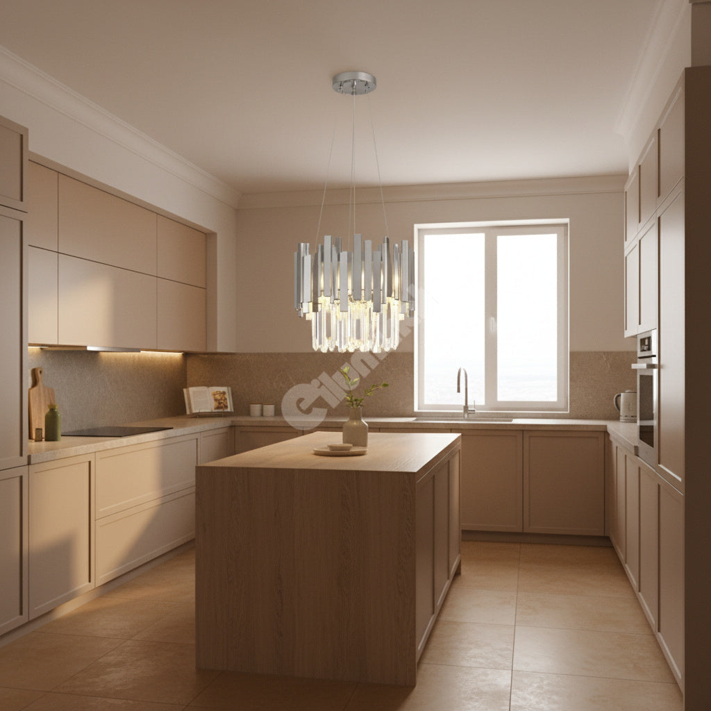 Candelabru Cristal GLORY SILVER 30cm (Copie)