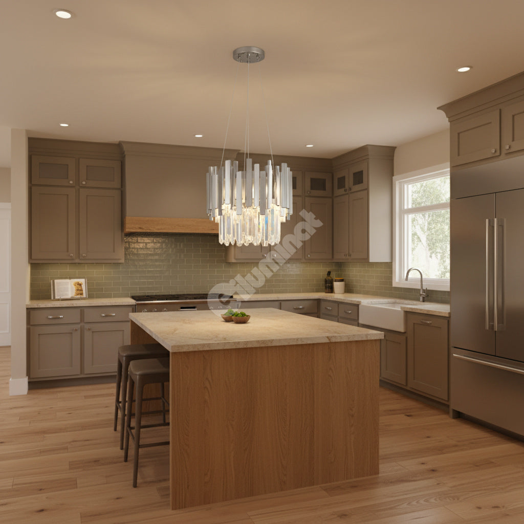 Candelabru Cristal GLORY SILVER 30cm (Copie)