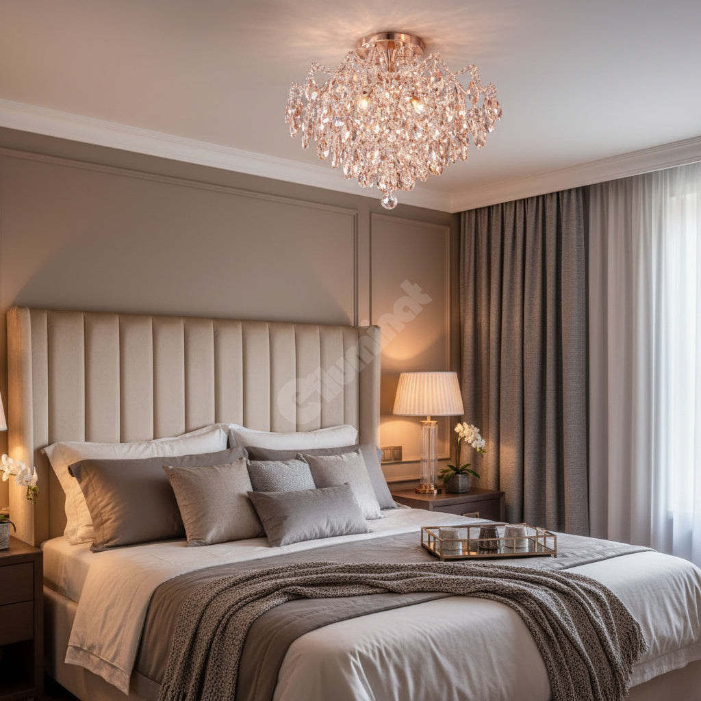 Candelabru Cristal PARIS GOLD