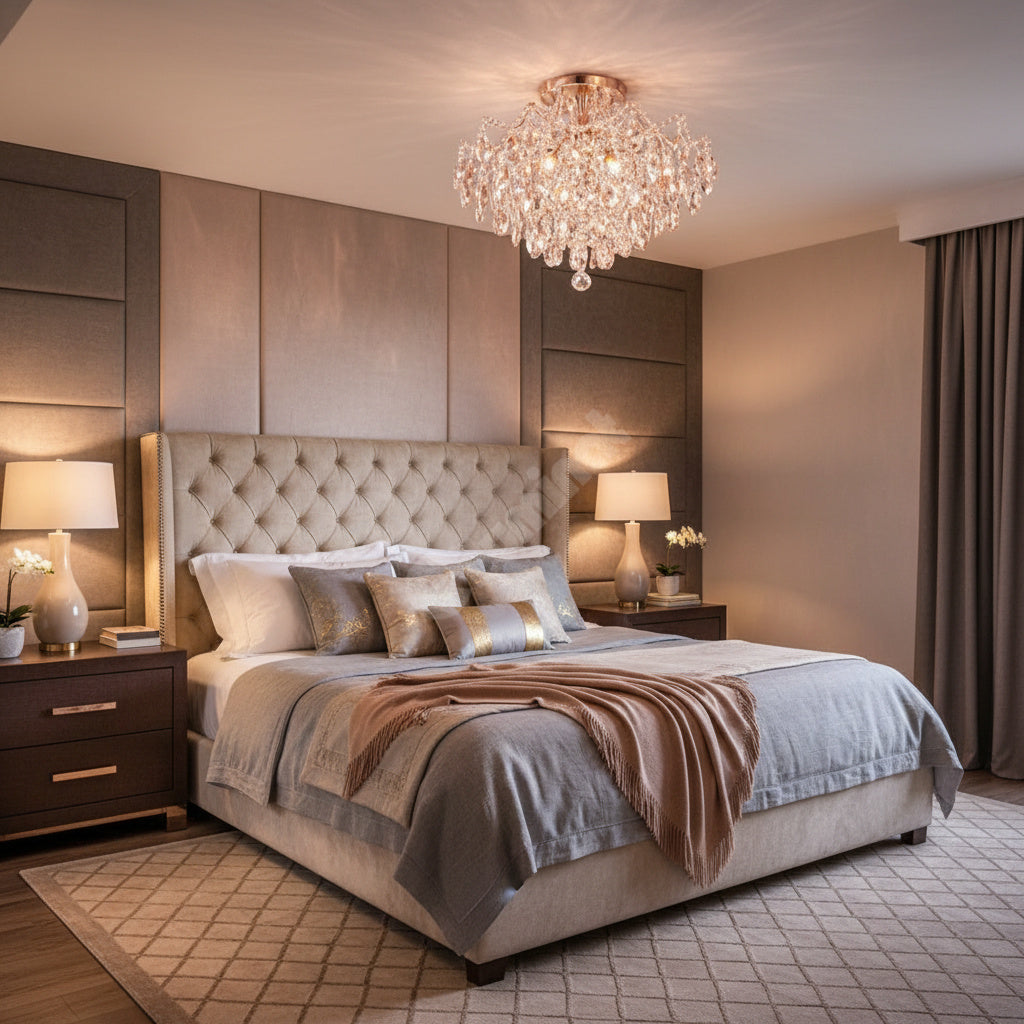 Candelabru Cristal PARIS GOLD