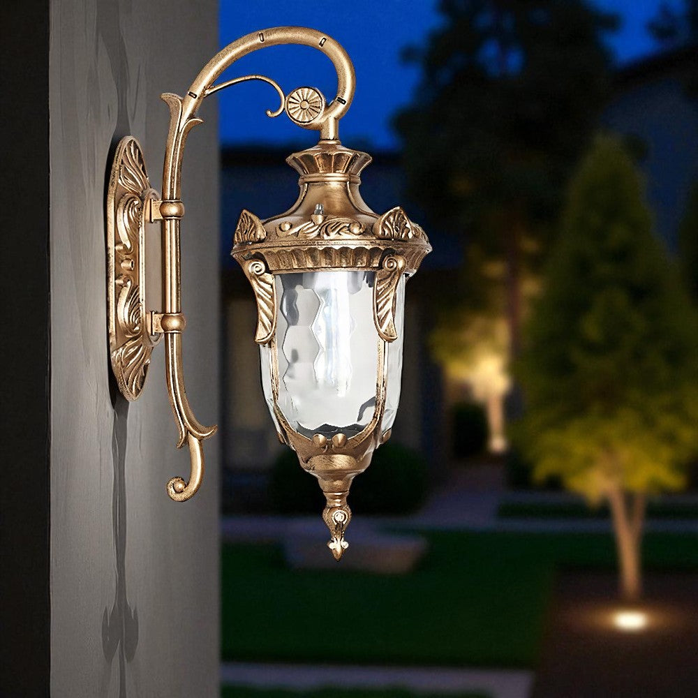 Aplica LED Felinar 60W Bronz 253 B AURIE / ALB CALD Wall Light Fixtures