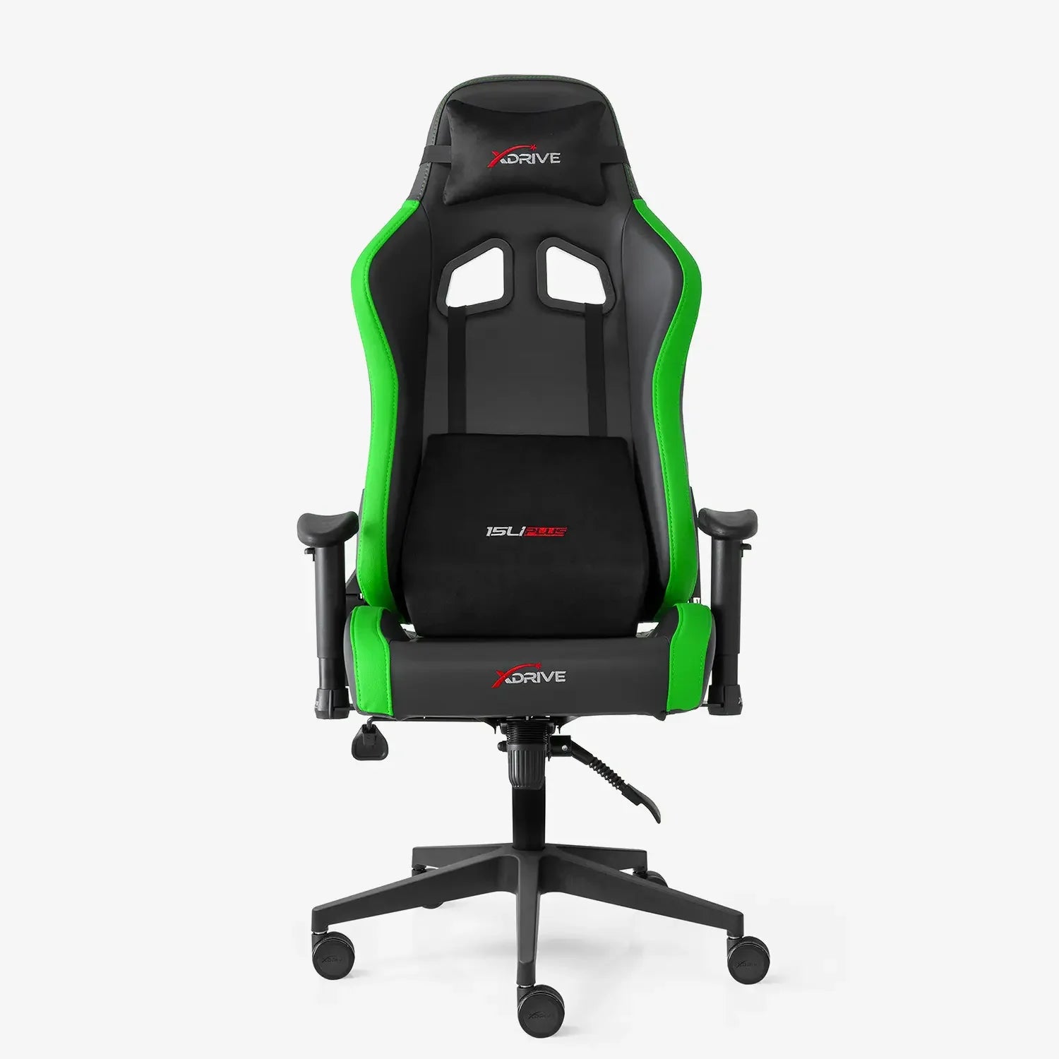 Scaun de Gaming Reglabil xDrive 15'LI PLUS Professional Green/Black