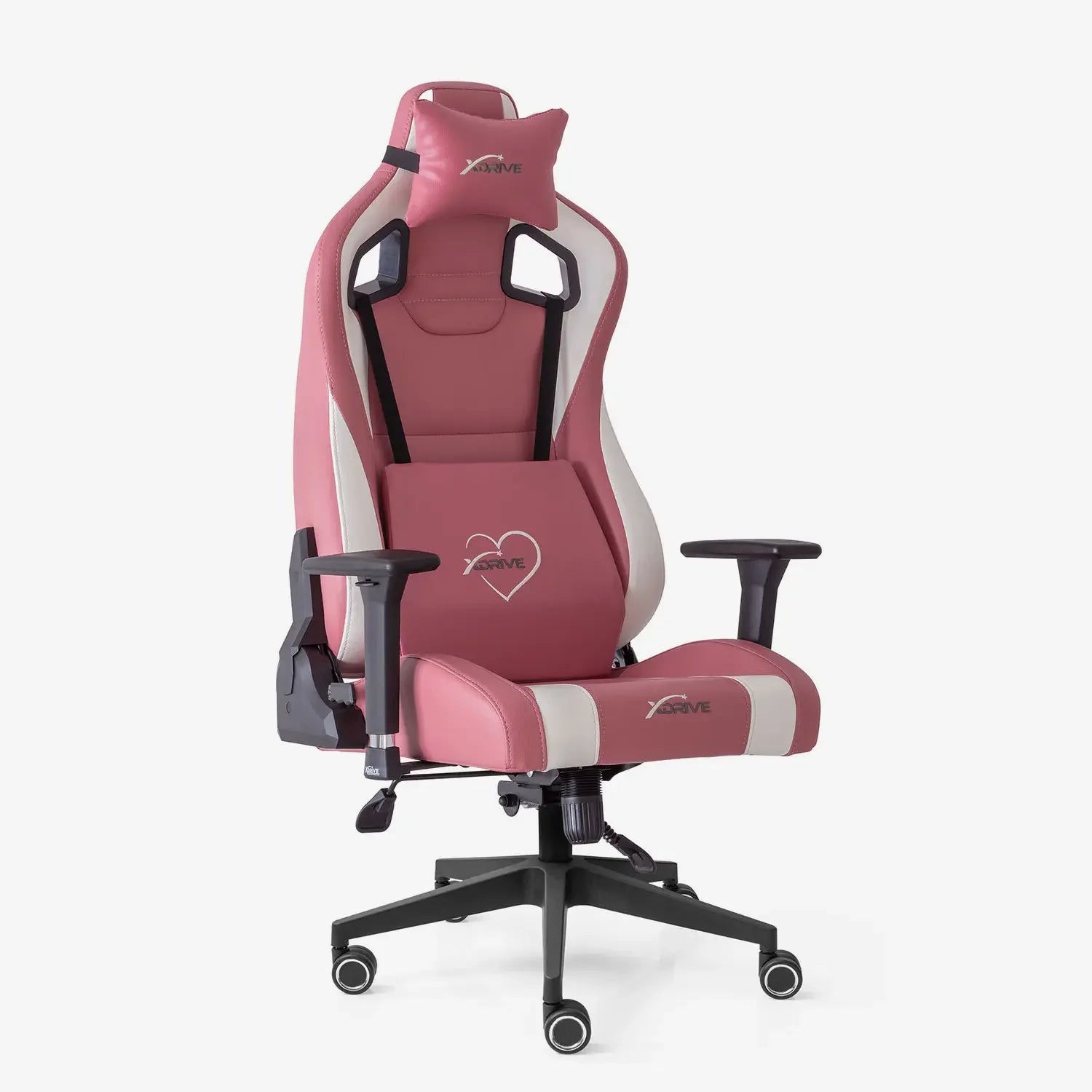 Scaun de Gaming Reglabil xDrive AKDENİZ Professional Pink/White