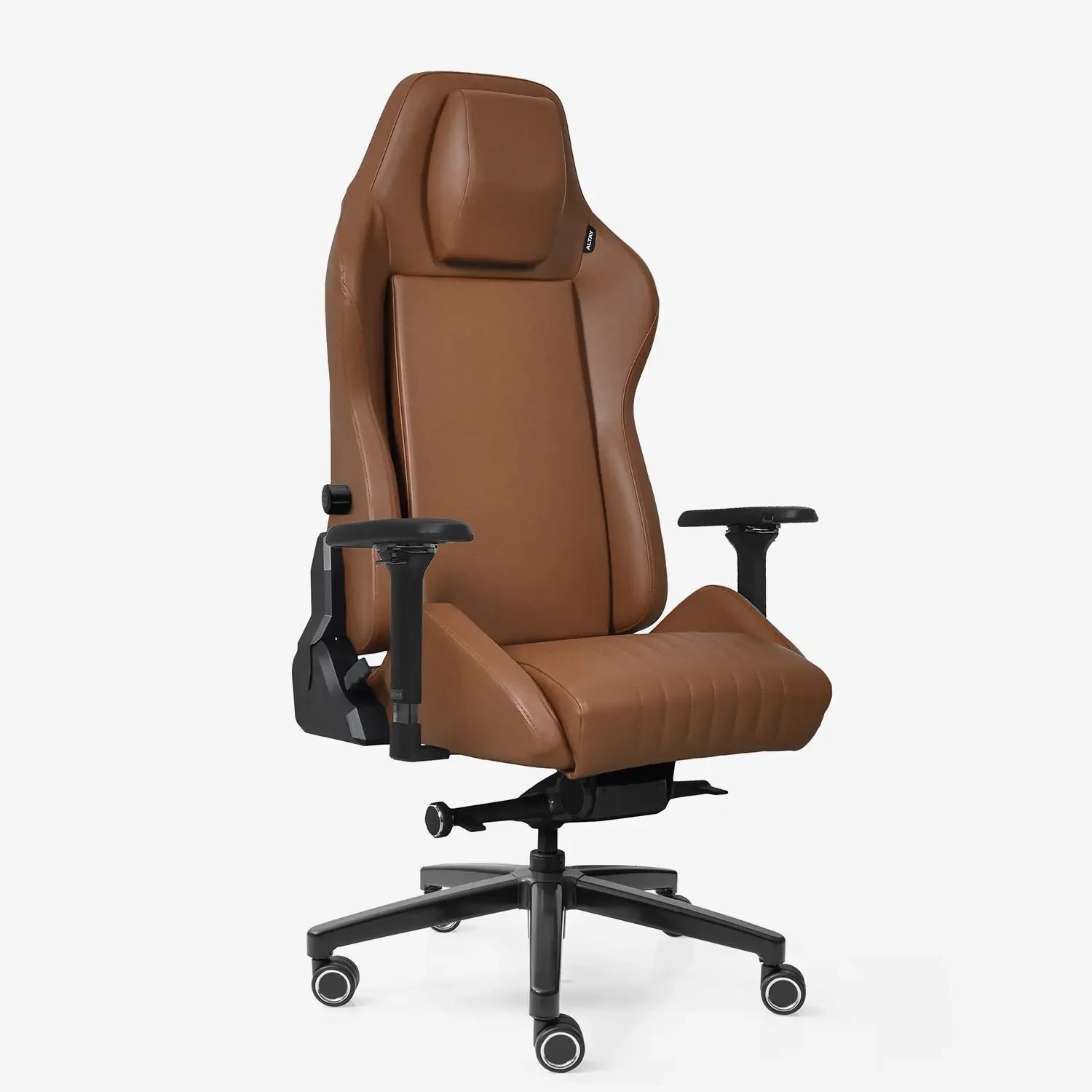 Scaun de Birou din Piele Reglabil ALTAY Office Tan Leather