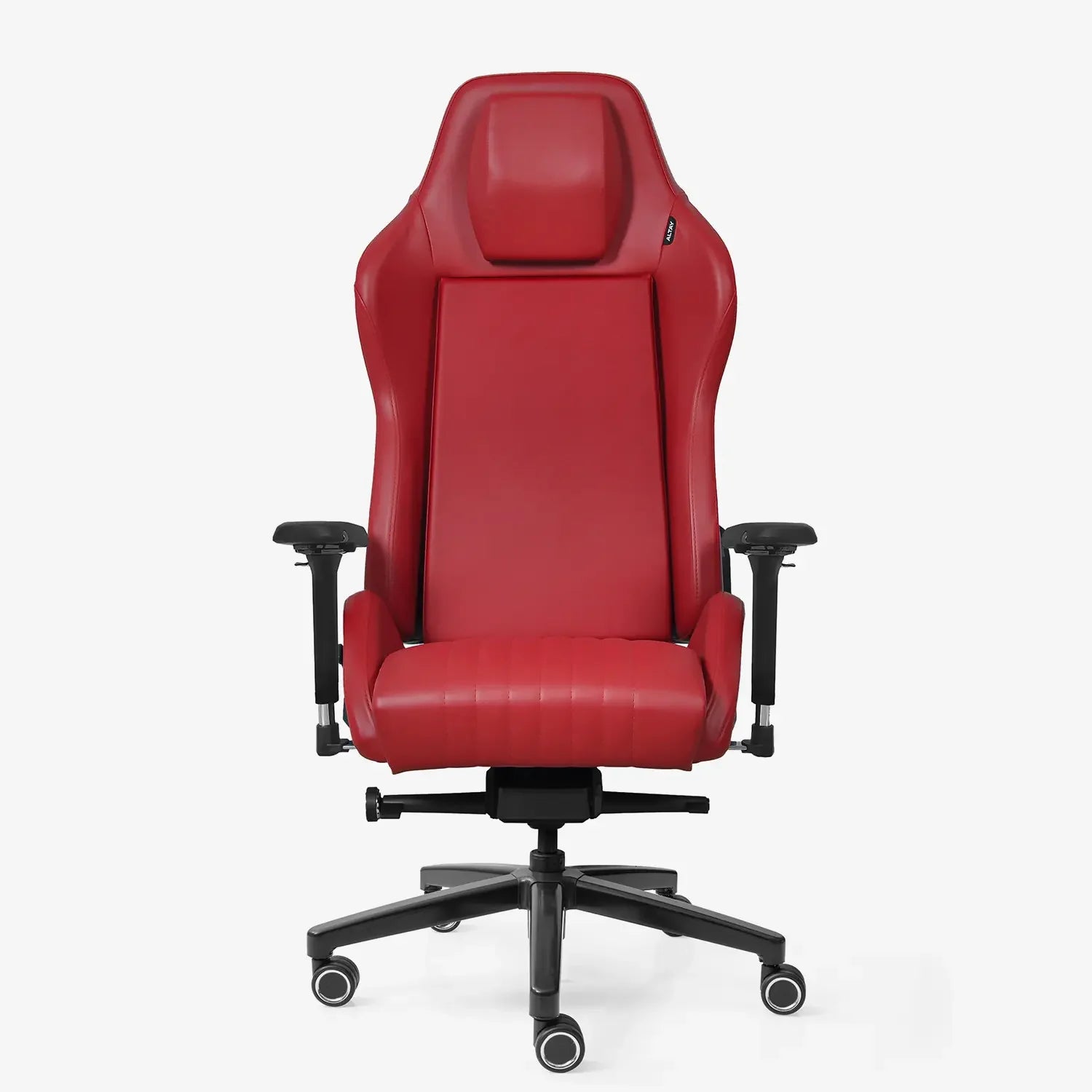 Scaun de Birou din Piele Reglabil ALTAY Office Burgundy Leather