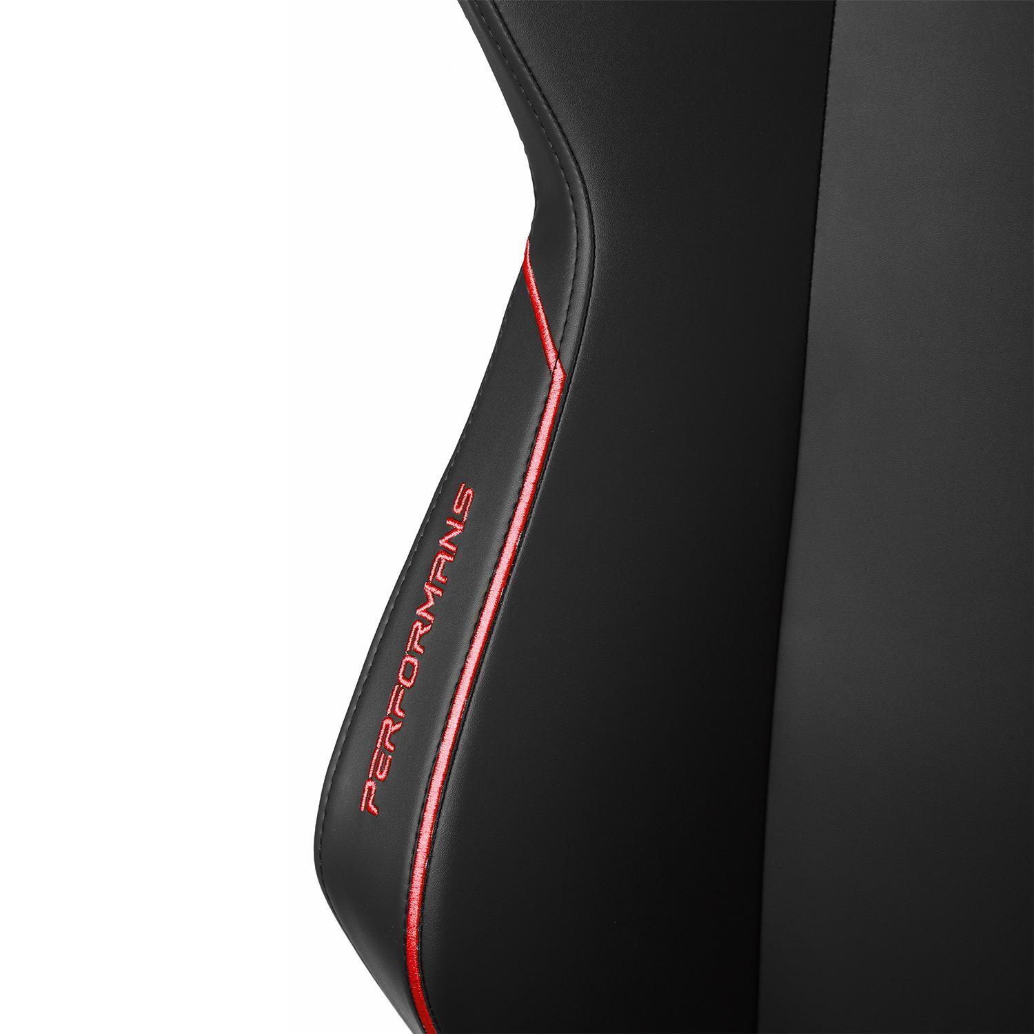 Scaun de Gaming din Piele Reglabil xDrive ANKA Professional Red/Black Leather