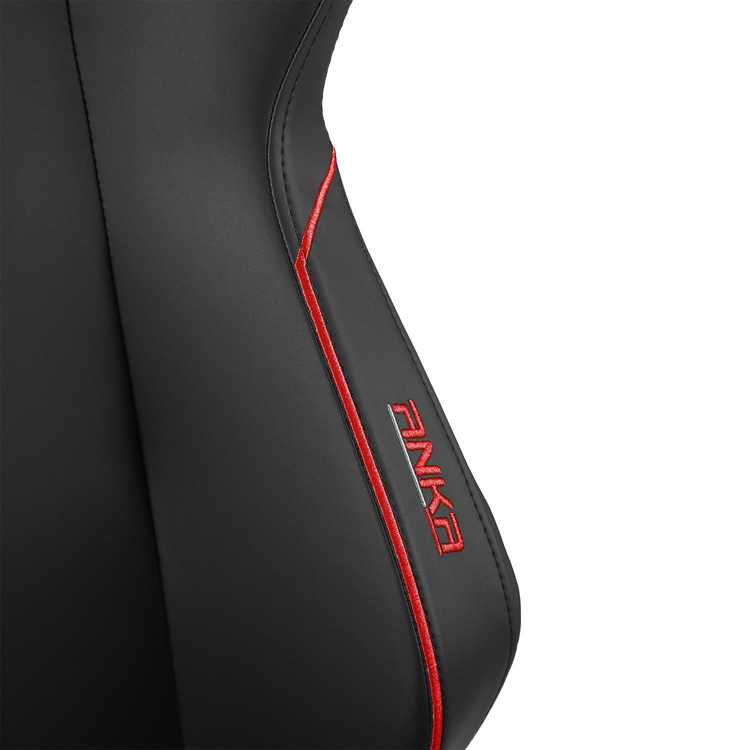 Scaun de Gaming din Piele Reglabil xDrive ANKA Professional Red/Black Leather