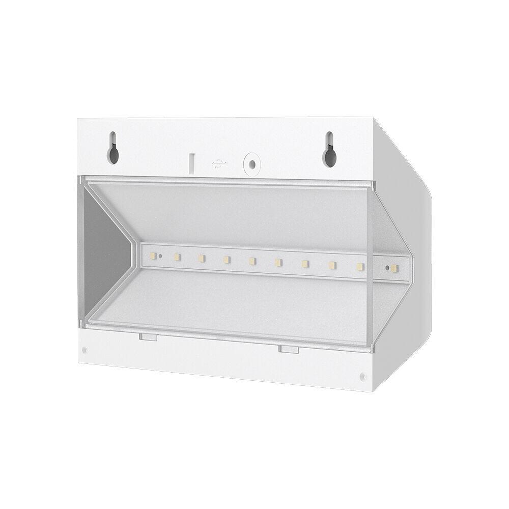 Aplica Solara LED Exterior 6W LITEVAULT SENZOR W1B Alba