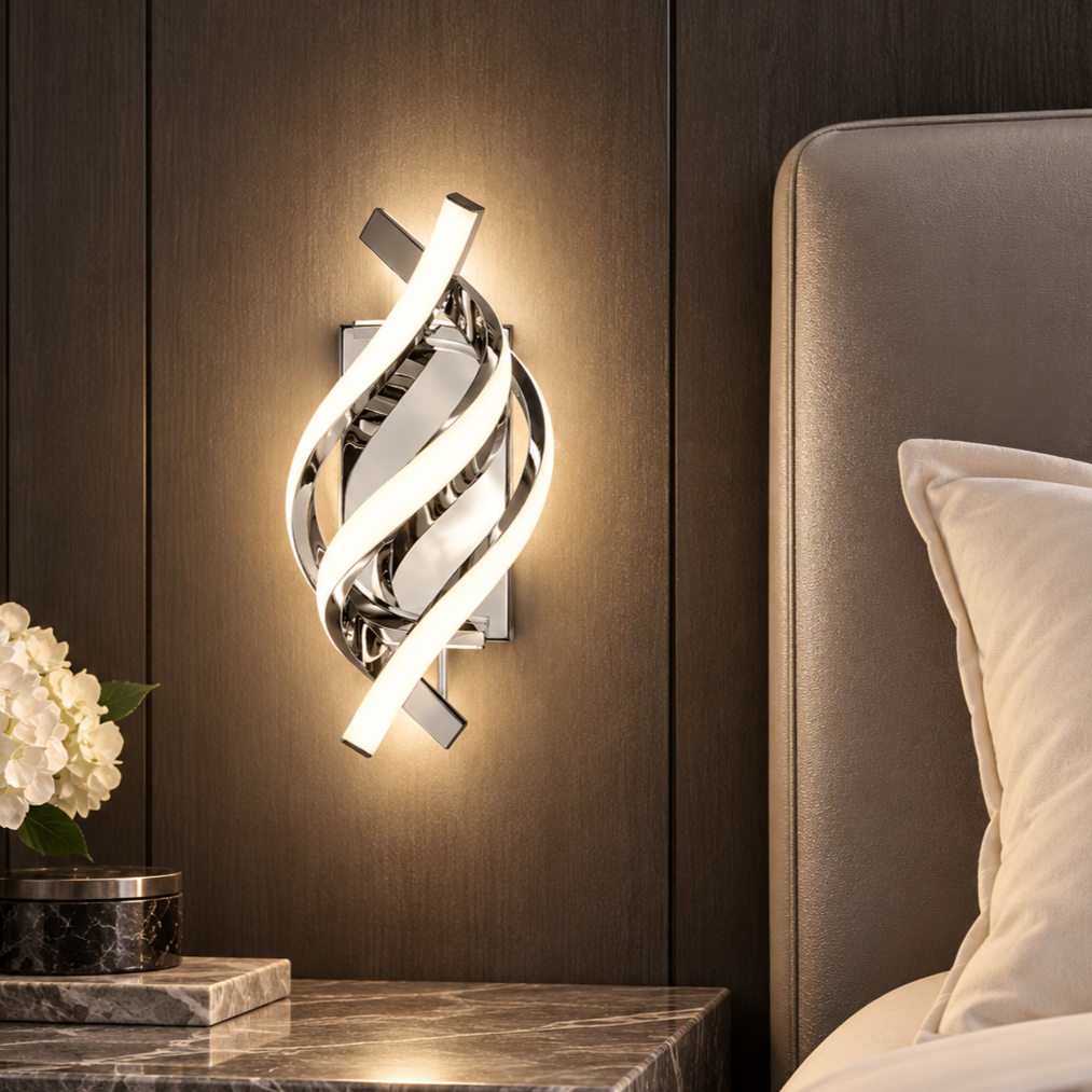 Aplica LED MARY CHROME Gloss Echivalent 100W