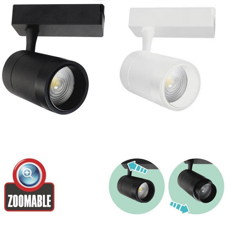 Spot LED Magazin Sina 15W ZOOMABLE